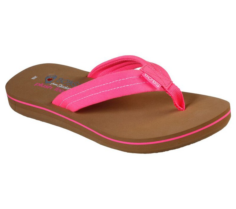 Skechers Dam Rosa Flip Flop - Bobs Sunset - Neon Sommar - Sverige (QEMJH-1085)